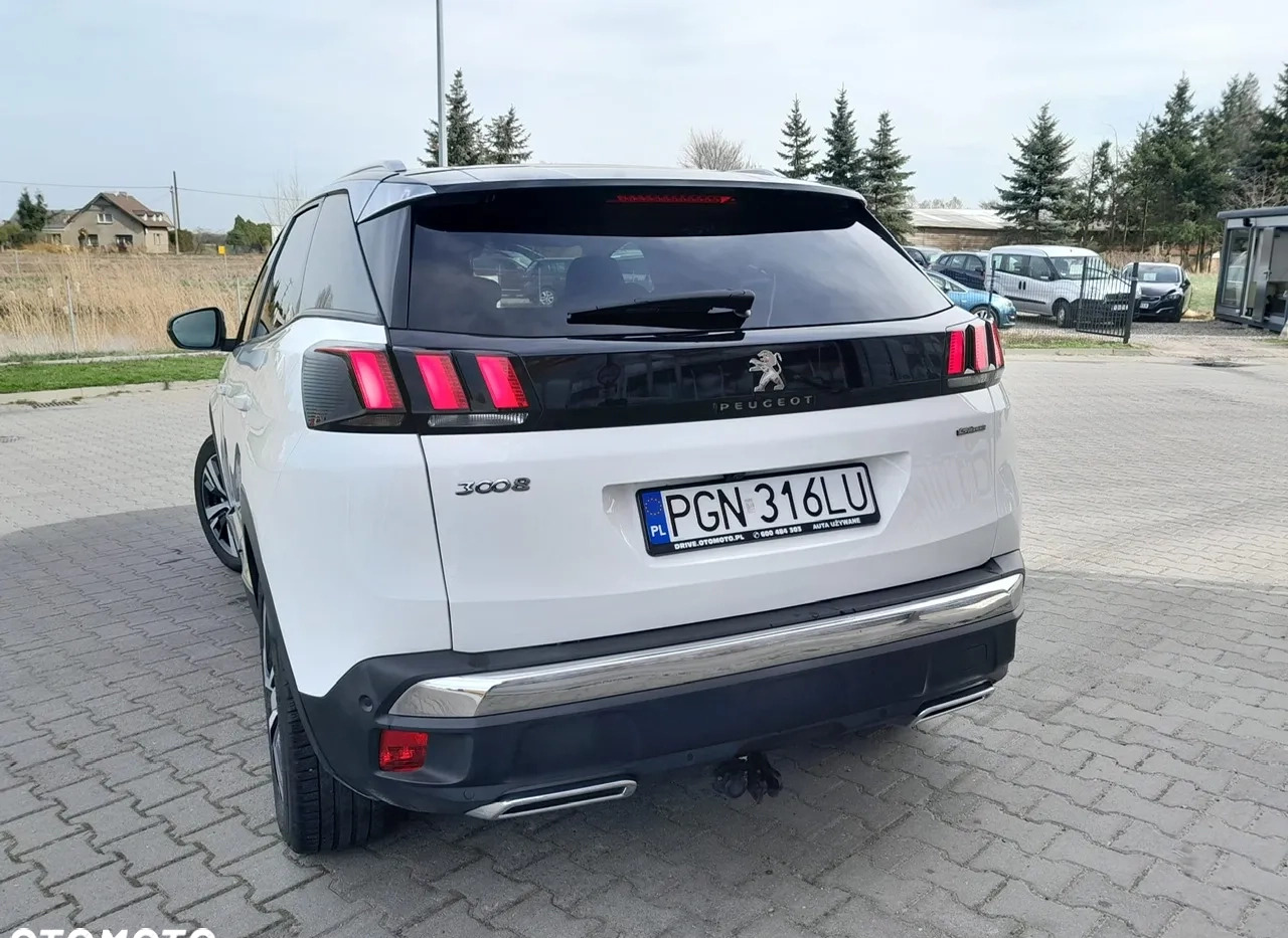 Peugeot 3008 cena 76800 przebieg: 46944, rok produkcji 2018 z Ustrzyki Dolne małe 191